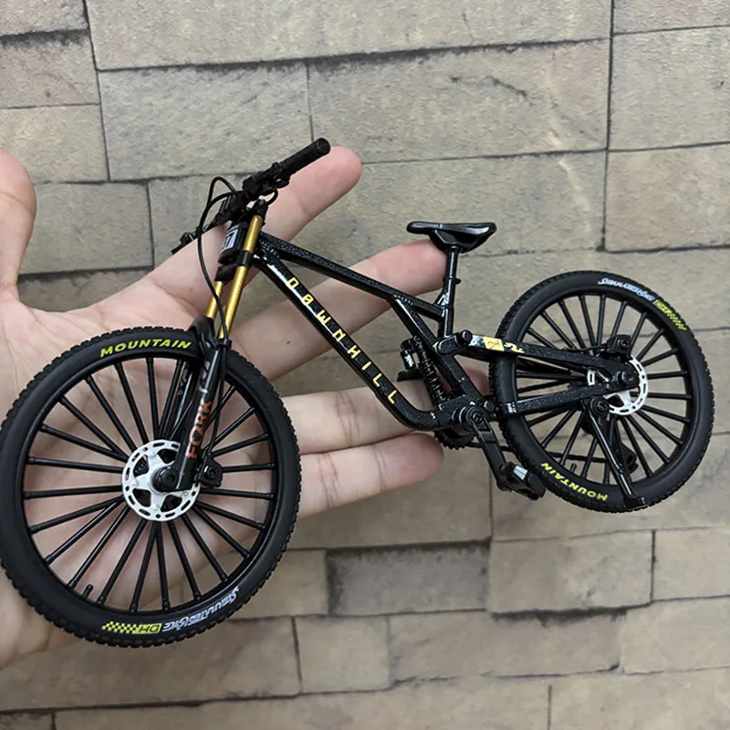 1:8 Modell-Legierungsfahrrad, Druckguss-Mini-Fingerbikes, Simulationssammlung, Geschenke, Spielzeug für Jungen 37A