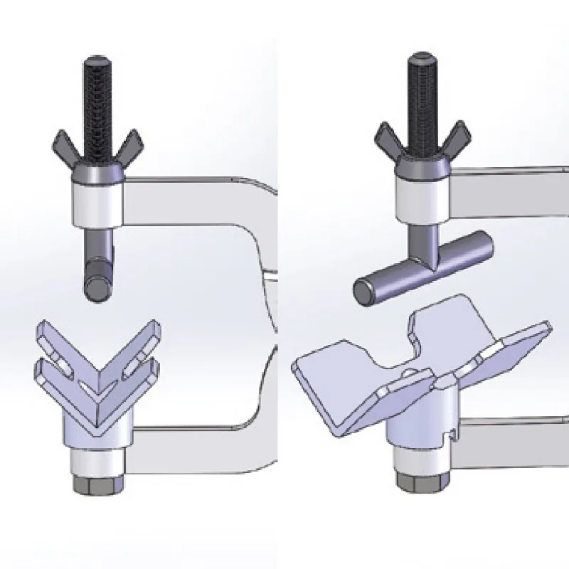 MultiFunction Powerful Pliers Welding Tools Round Tube Butt Clamping Pliers