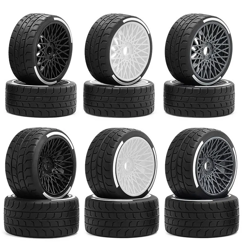 

RC Колеса и шины для дорожных шин для 1/7 Felony 6S BLX, 17 мм шестигранные пластиковые колеса RC Truck Tires Highway Tire On Road Tire