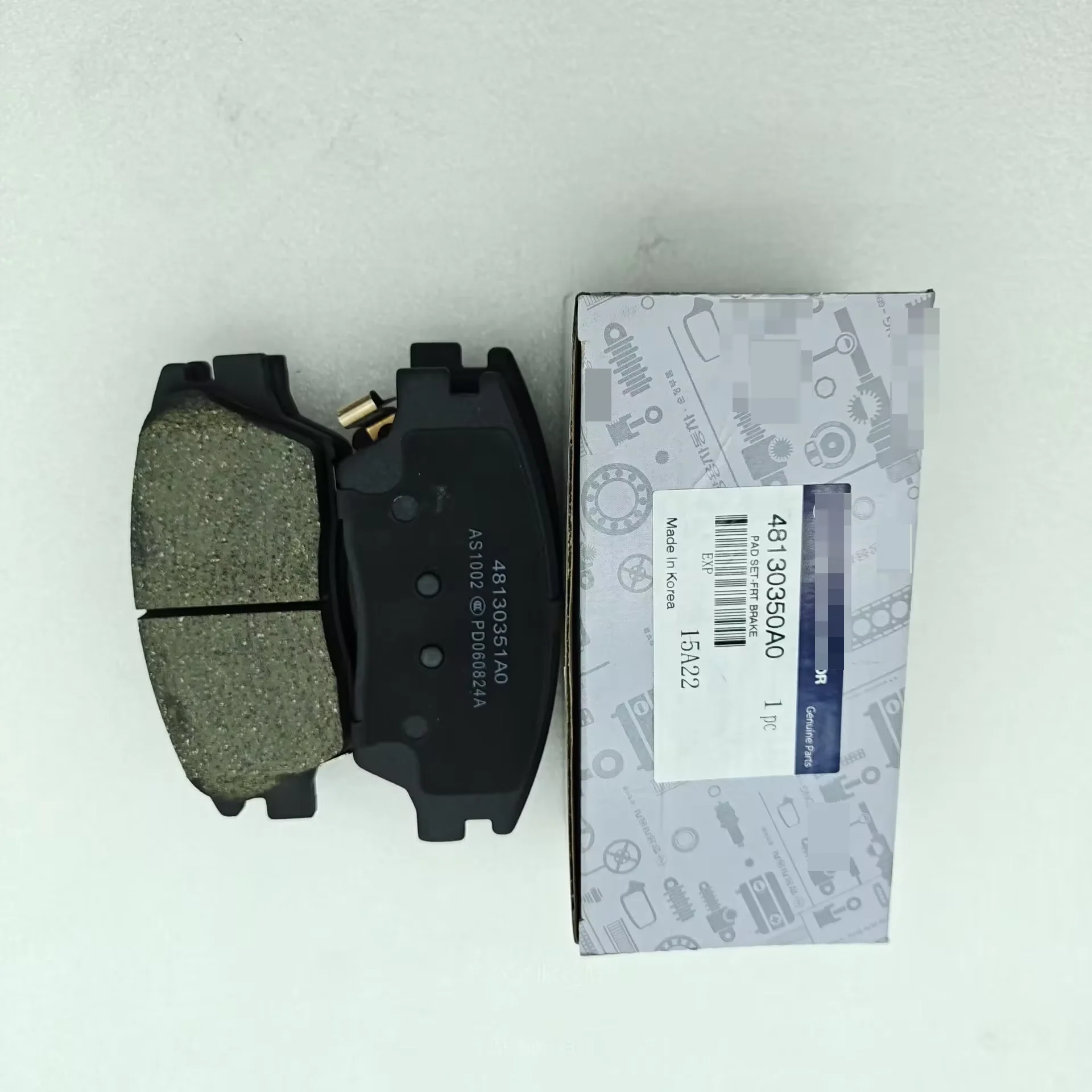 

Комплект передних тормозных колодок для Ssangyong Tivoli/XLV 2015-2020 гг. # 48130350A0 48130351A0