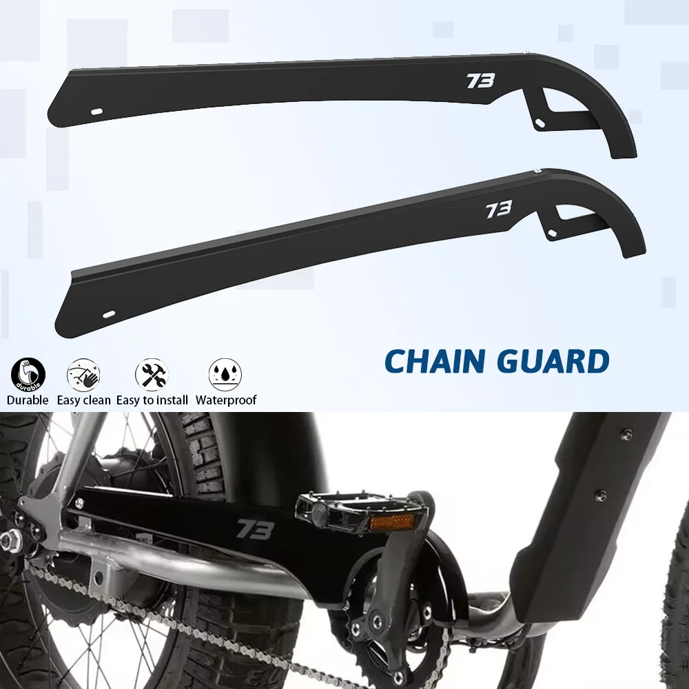 Special Accessories For Super 73 S1 / S2 All Year Chain Cover Upgrade Accessory Chain Guard Cover Stainless Steel