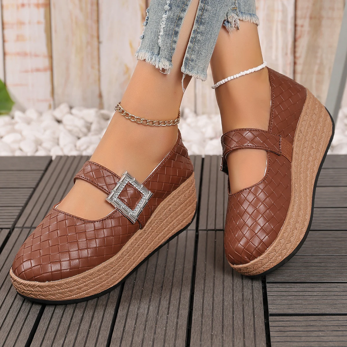 Women Platform Sneakers 2024 New Fashion Casual Comfortable Platform Loafers Shallow Vulcanize Shoes for Women Zapatos De Mujer