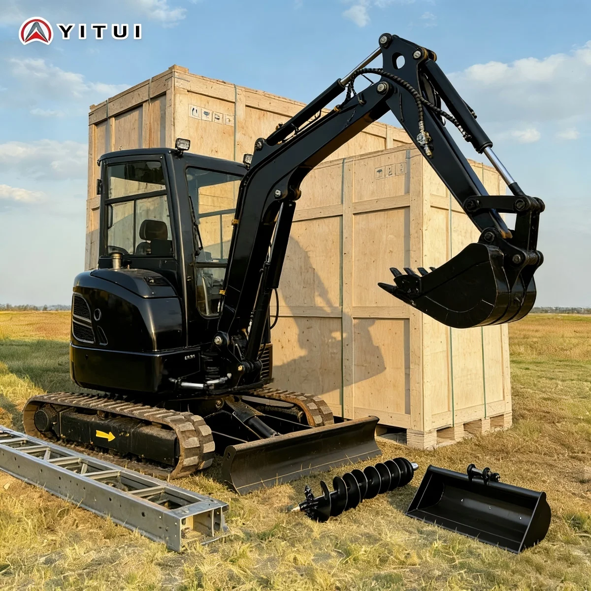 

2.6 Ton Customized Made Hydraulic Diesel Excavator Equipped With Ce Epa Euro 5 Engine And Multi Functional Cab