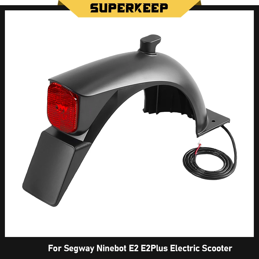 

For Segway Ninebot KickScooter E2 E2Plus Electric Scooter Rear Fender Taillight and Mudguard Bracket Support Parts