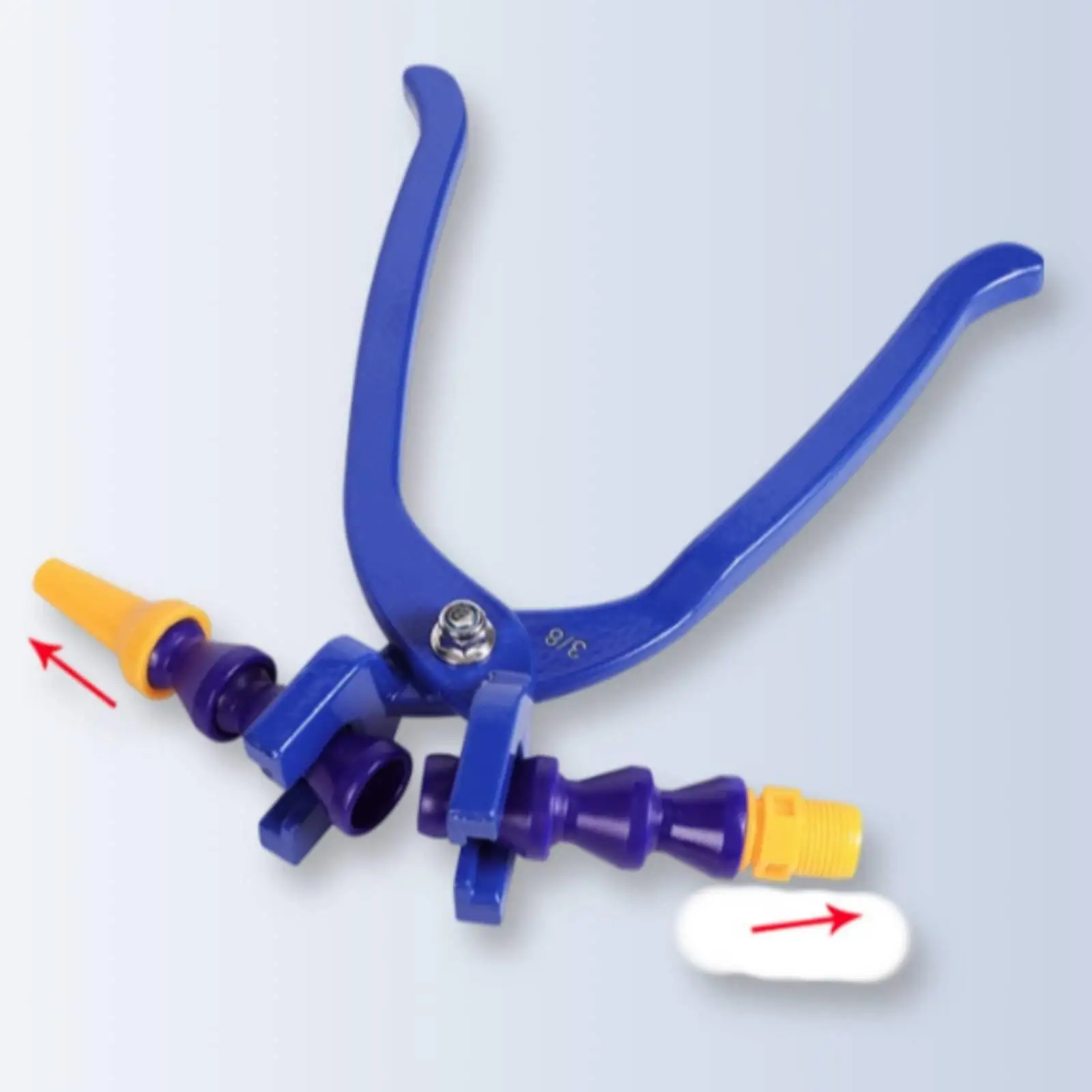 Cooling System Pipe Pliers Aluminum Body with Controlled Grip for Routine Tubing Work - view 3