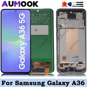 Bilashmart AMOLED Samsung A36 5G A366E A366B LCD Display Touch Screen Digitizer Assesmbly Replacement Parts Samsung Galaxy A36 5G
