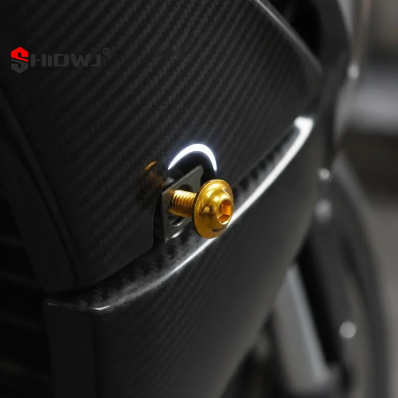 1set CNC M6 6mm Fairing Body Work Bolt Kit Screw Spire Speed Fastener Clip Nut For CBR GSXR Modified Bolt Motorcycle Accessorie