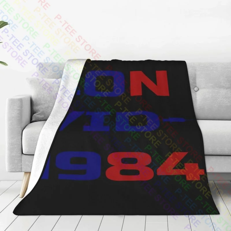 Bill Gates Con-Vid 1984 Trump Hoax Sci Fi Orwell 2020 Blanket Casual Four Seasons Decorative Sofa