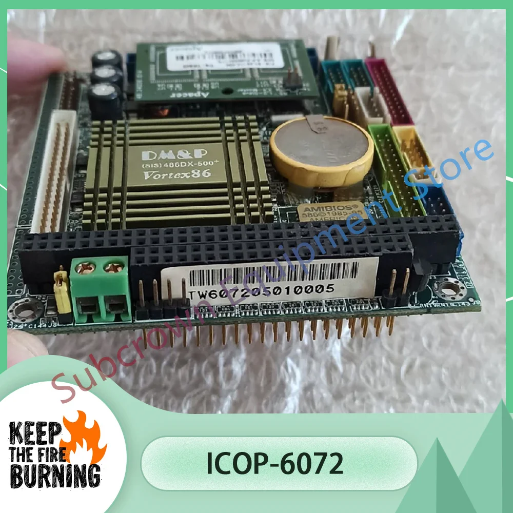 ICOP-6072 TW6072 TW607205010005 Industrial Control Motherboard