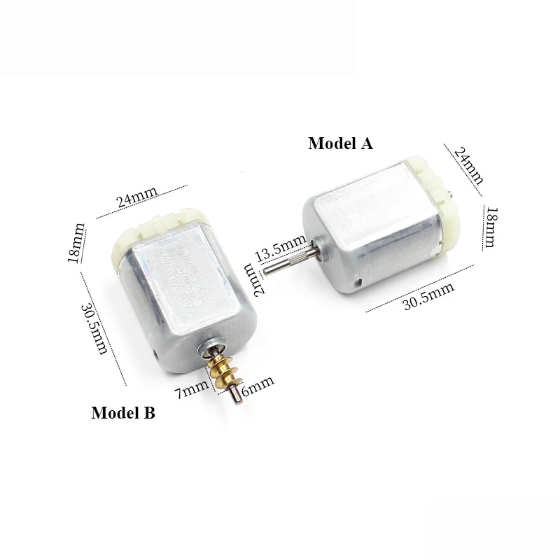 

Standard FS280-KC/18185 Mini 24mm Flat Electric Motor DC 12V 9000RPM Knurled Shaft Car Door Lock Rearview Mirror Repair Motor