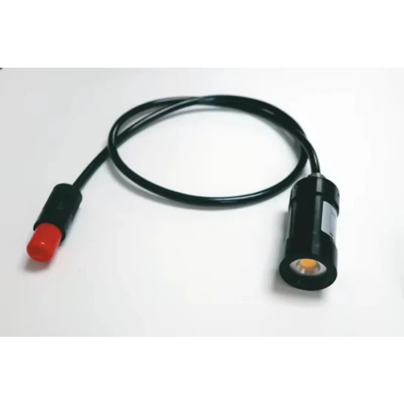 SUBSEA 30W LED Underwater Search Light 3000LM 20MPa Aluminum Alloy 12 to 24VDC PWM Dimmable Light for ROV Subsea Inspection