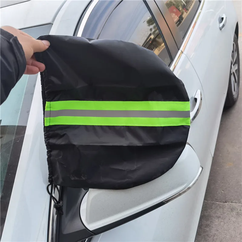 Universal Auto Rearview Mirror Protective Cover Side Mirror Winter Snow Ice Shield Rear View Waterproof Dust Covers Car Parts