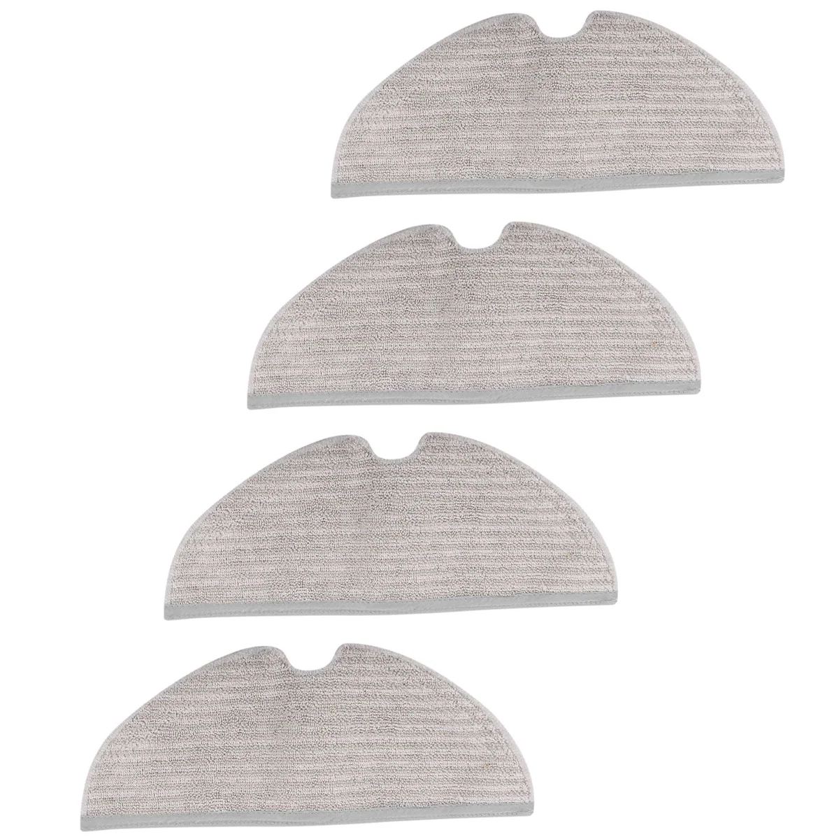 BISM1 Mop Pad Paquete de 4 paños de microfibra para Roborock S6 S6 Pure S6 MaxV S5 Max S5 Robot aspirador reemplazo de fregona