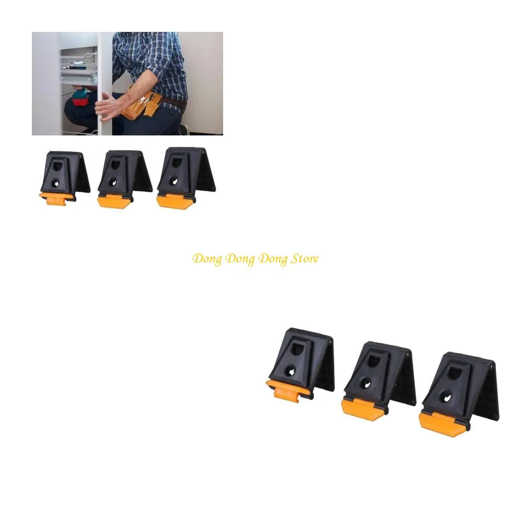 4XBA For Tool Bag Clip Hubs Arrange Storage Sundries Pins Hand Power Tool