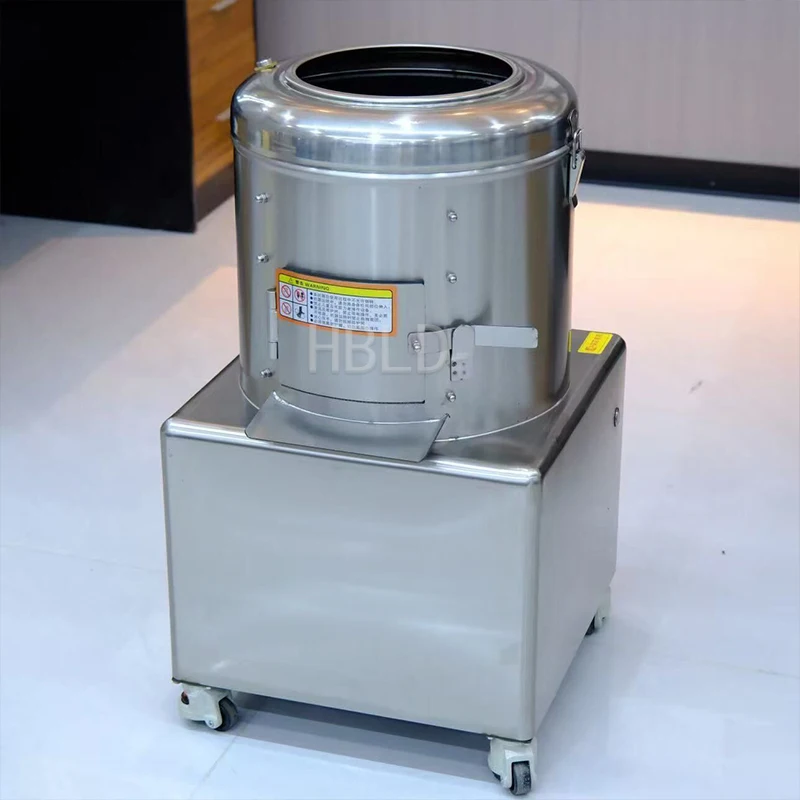 HBLD Commercial Multifunctional Potato Cleaning And Peeling Machine, Electric Sweet Potato And Taro Peeling Machine