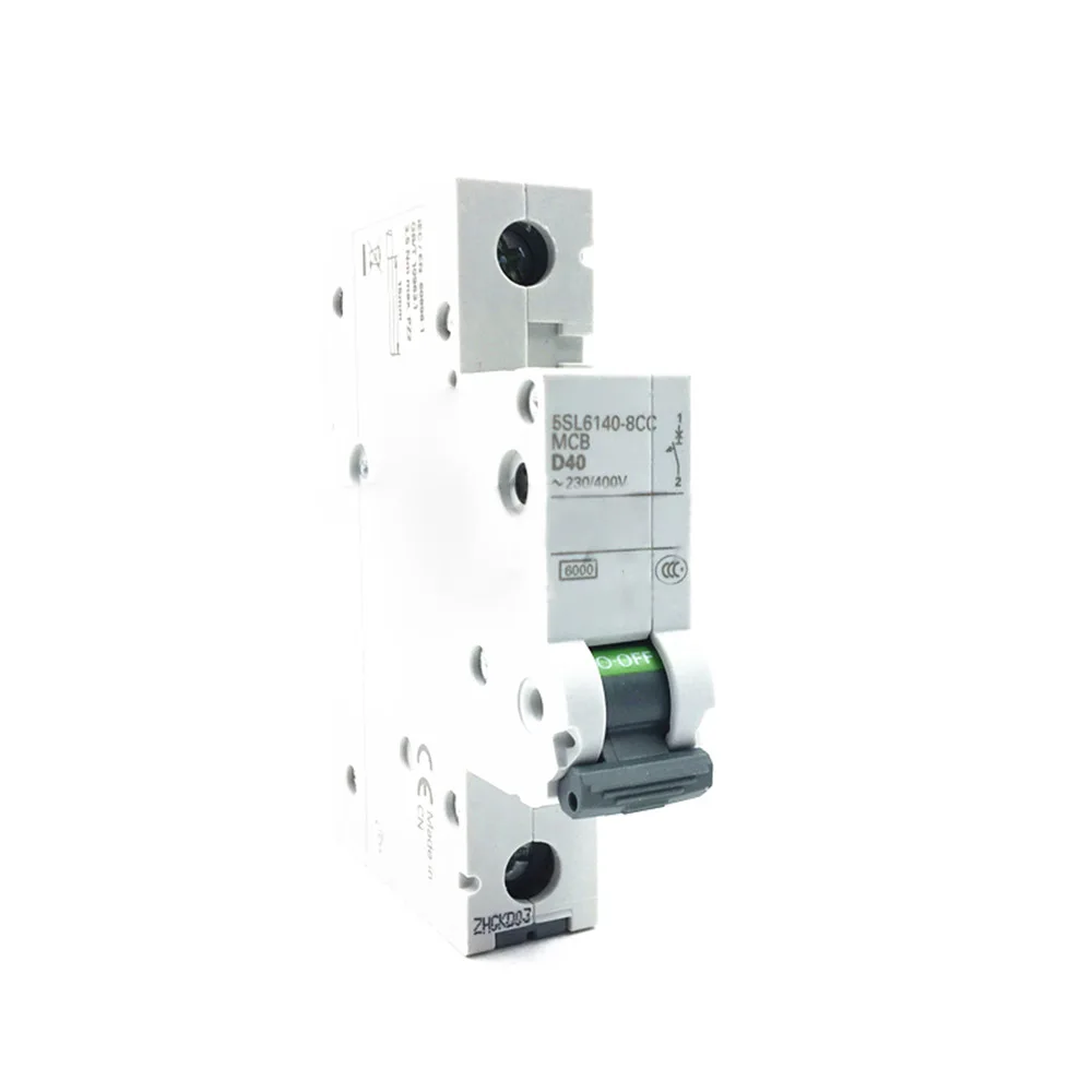 New for Siemens 5SL6140-8CC 1P 40A 230/400V Guide Rail Installation Mini Circuit Breaker