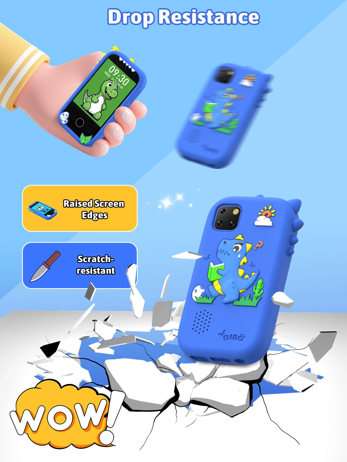 [Smartphone Toys] Smartphone-speelgoed |   Touchscreen, camera, educatieve spellen, USB oplaadbaar |   Leuk leerapparaat voor jongens en gi