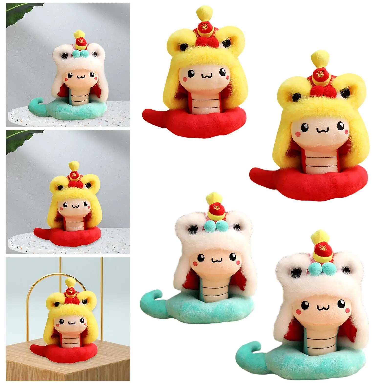 Snake Stuffed Animal Plush Snake Toy Cute Animal Toy Snake Doll Toy for Birthday