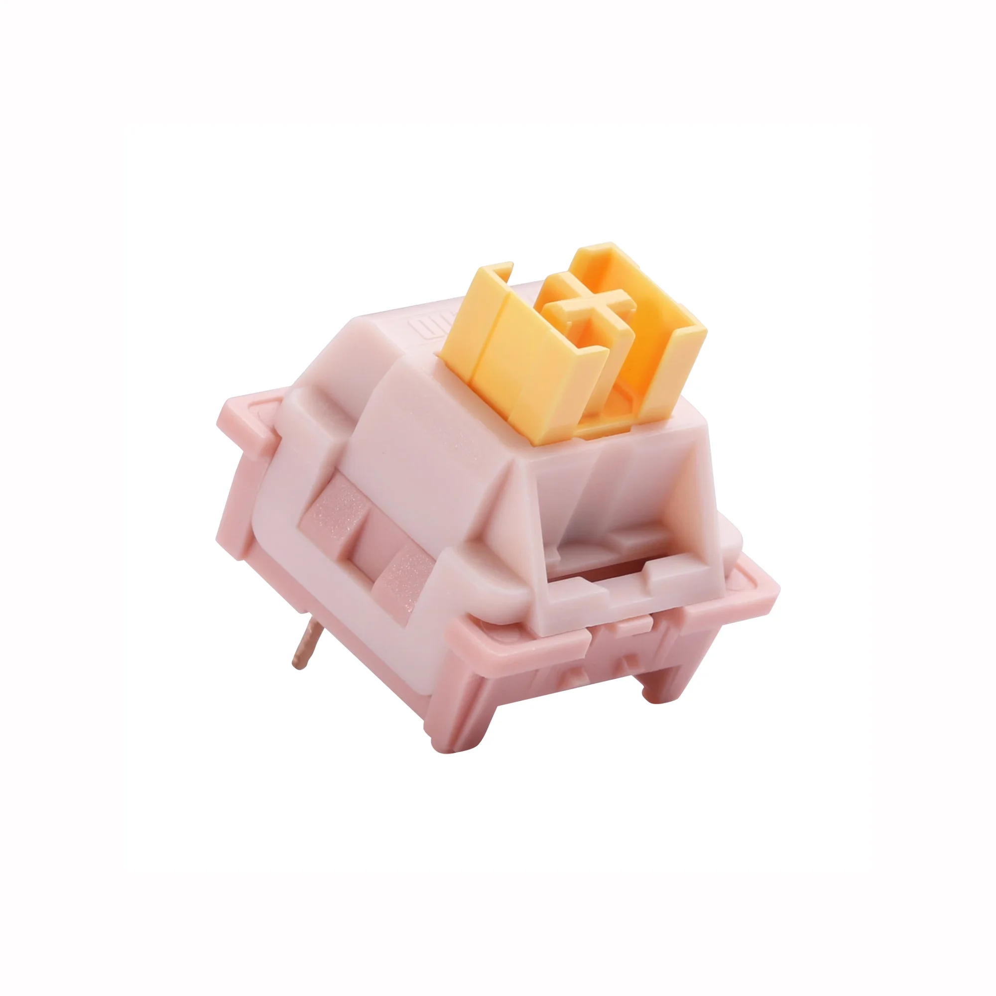 OUTEMU Silent Lemon Peach Switch Mechanical Keyboard 3 Pin Linear Tactile Switches Gamer Mute Switches DIY AULA F75 AJAZZ AK820