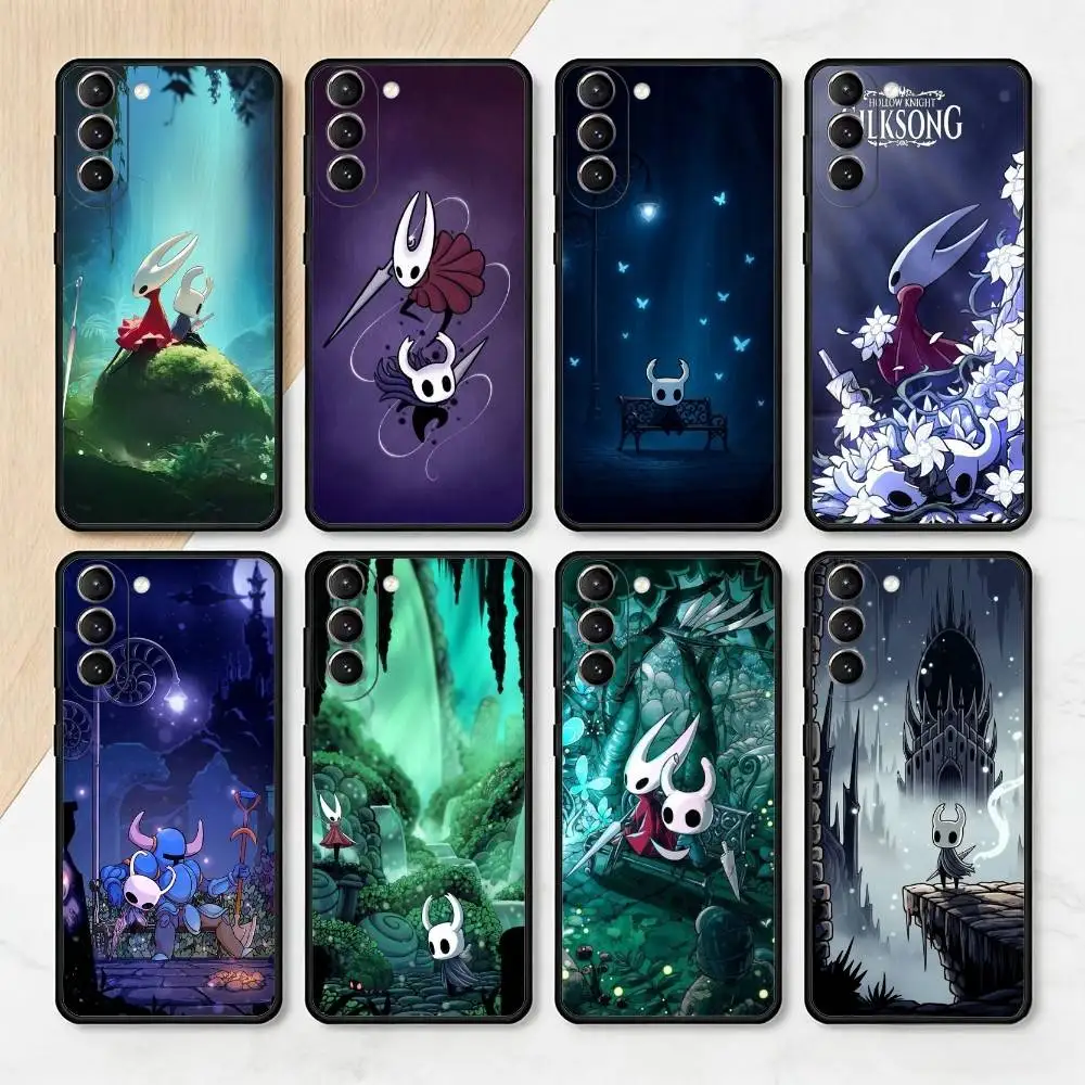 

Game H-Hollow Knight Case for Samsung Galaxy S21 S25 FE S24 S23 Ultra S20 S9 S22 Plus S10 TPU Cover