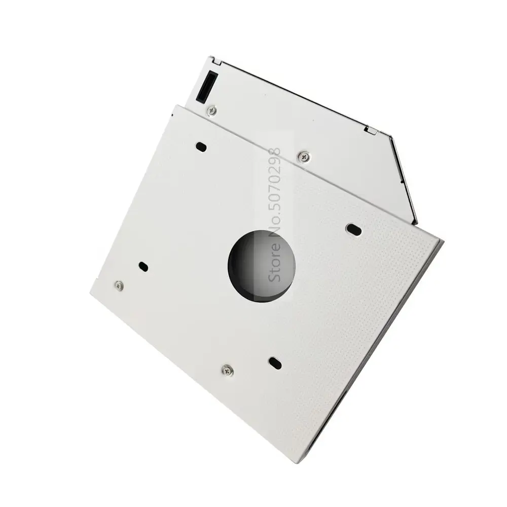 

Aluminum 2nd Second HDD SSD Hard Drive Optical bay Caddy Frame for Lenovo IdeaPad Z370 Z470 B450 Z460 Z465 Y580N Y580p