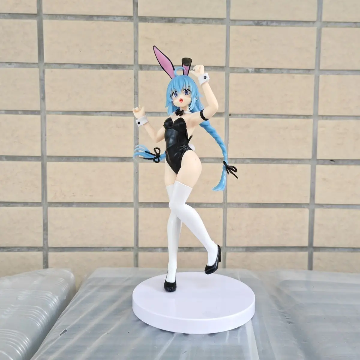 20 سنتيمتر روكسي Migurdia الأرنب فتاة أنيمي الشكل Mushoku Tensei التناسخ العاطلين ايريس/سيلفييت عمل نموذج لجسم ألعاب الدمى #3