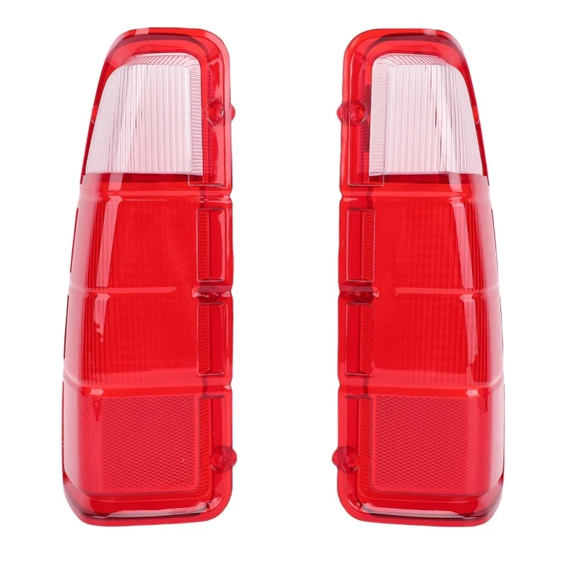 

1 Pair Tail Light Lens BIKE 073 Left Right Truck Red Tail Light Housing Replacement For Power Wagon 1972-1980