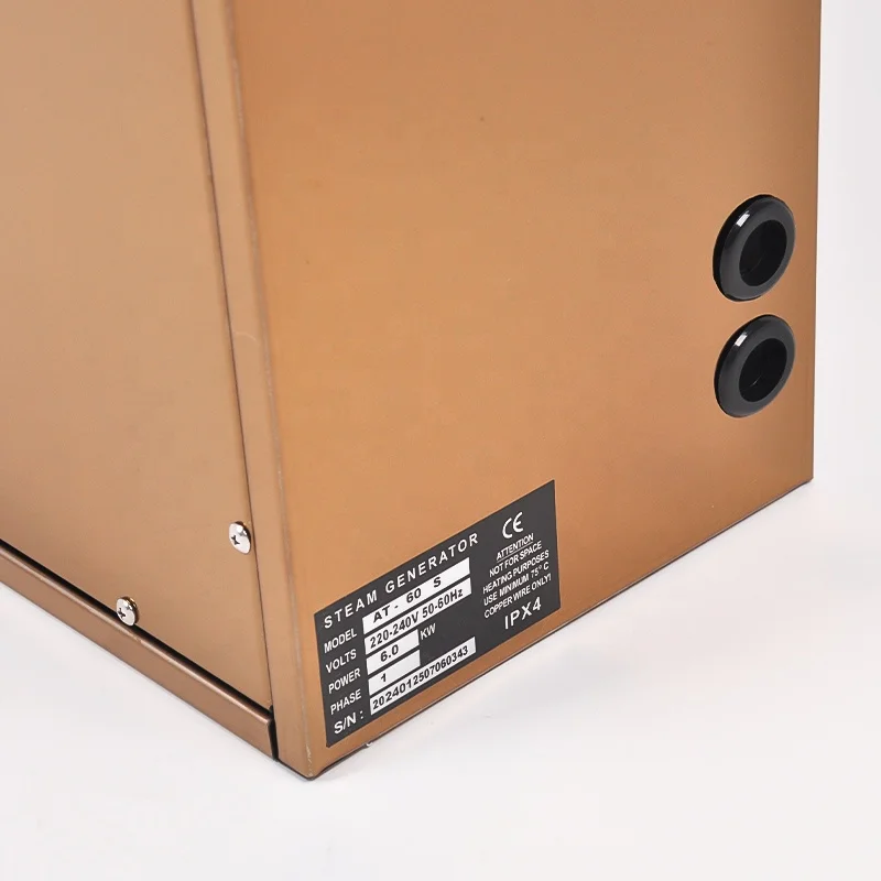 July005 Desain Modern Listrik Pembangkit Uap Basah Stainless Steel Spa Shower Sauna Bath Use