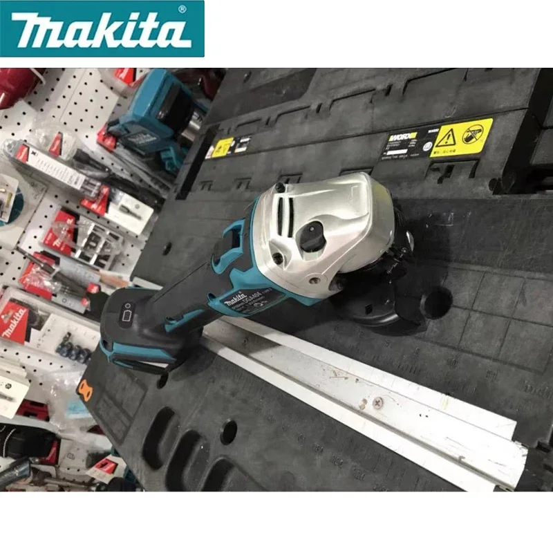 MAKITA DGA404Z Cordless Angle Grinder 18V Brushless Motor 100mm 8500rpm Multifunctional Grinding Cutting Saw Power Tools DGA404