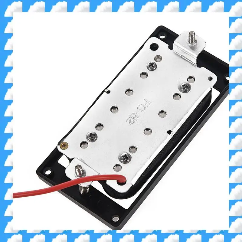 

ONGE Set Of 6 Zebra Faced Humbucker Double Coil Pickups Electric Guitar