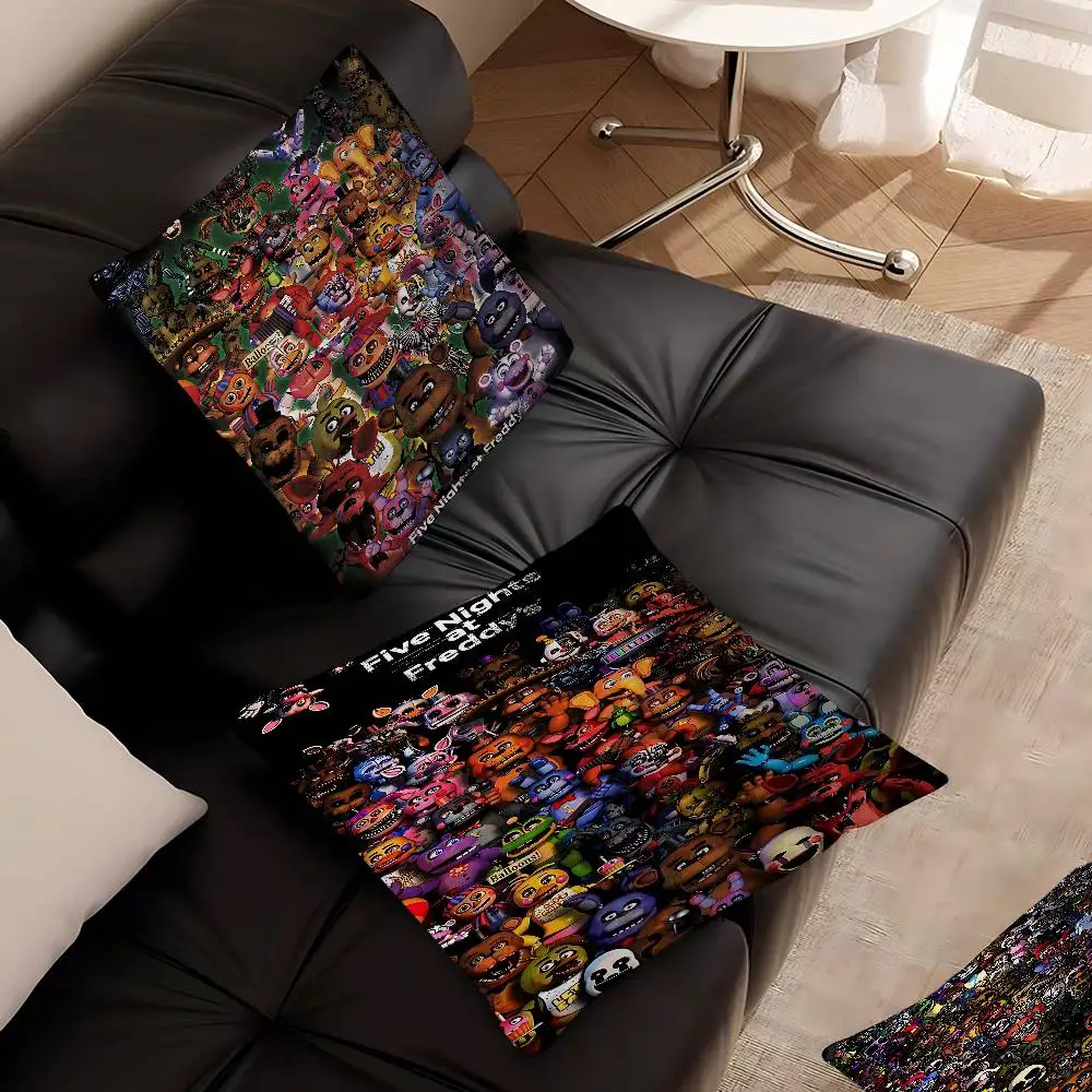 

Чехол для подушки с дизайном игры Five Nights at Freddy's (FNAF), декоративная наволочка для дивана, домашний декор
