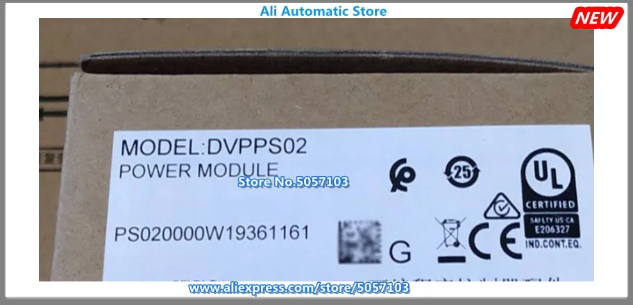 

DVPPS02 DC24V Output Maximum Output Current 2A New