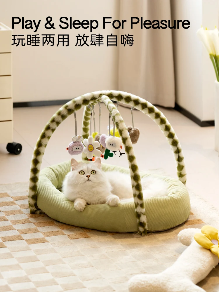 猫をかじるための耐久性のあるペットベッド,噛むための消耗品,470x670x480mm