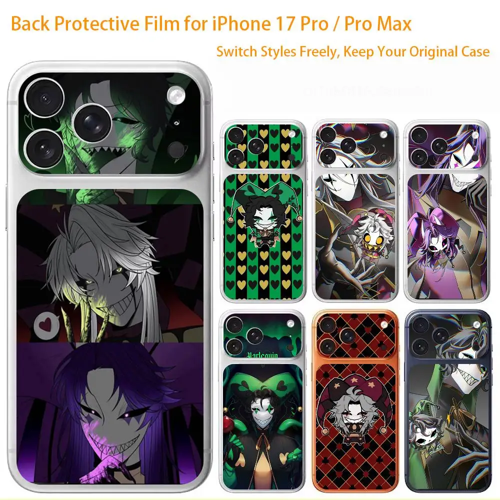 The Freak N-Novel  Circus V-Visual  Premium Skin Wrap for iPhone 17 Pro/Max, Back Frame Camera Protective Decal (Not Case)