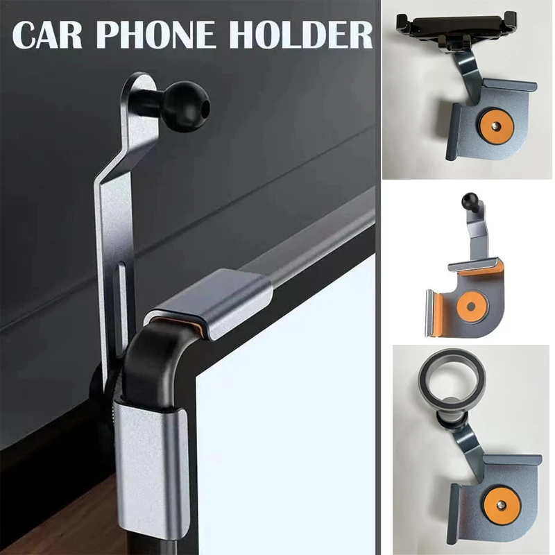 For Tesla Model 3/Y/HIGHLAND 2024 BYD Atto Haval H6 Car Phone Holder Screen Side Mount Adjustable Magnetic Phone Support Frame 