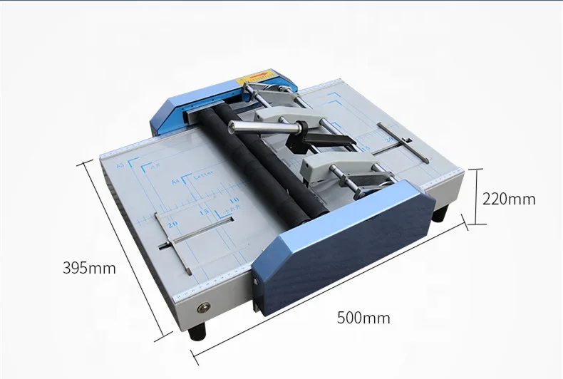 ZY-2 Desktop Stapling Folding Booklet Maker Machine Mini Book Binding Machine