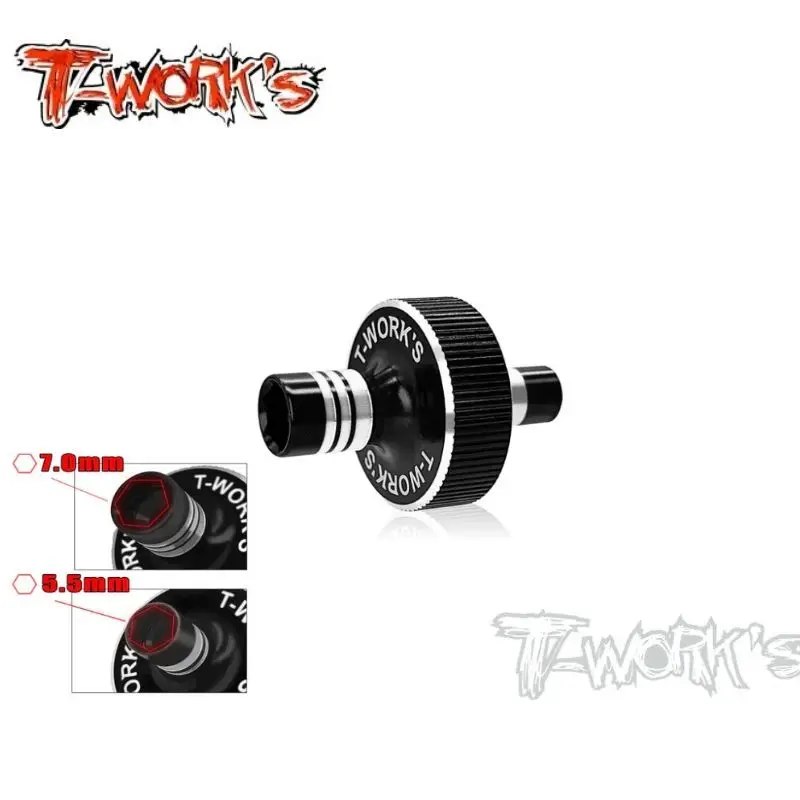 Original T works TT-125 5.5 & 7mm 2-Way Short Nut Driver Rc Tool
