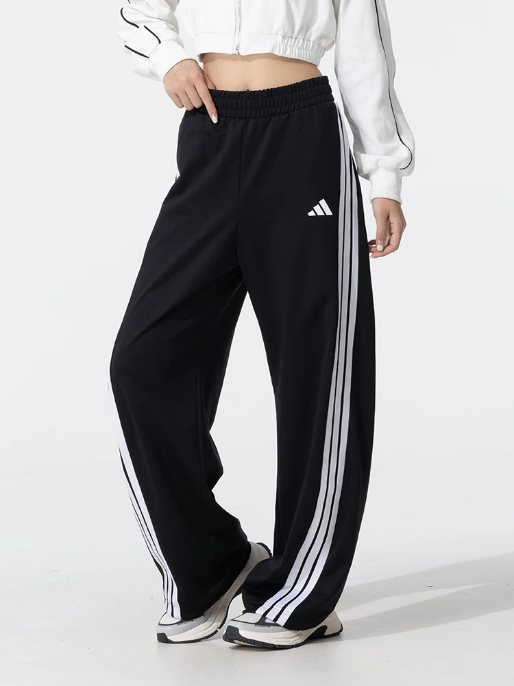 

Adidas Women's Pants Sports Casual Pants Fitness Training Breathable Wear-Resistant Loose Jogger Pants Ke5802