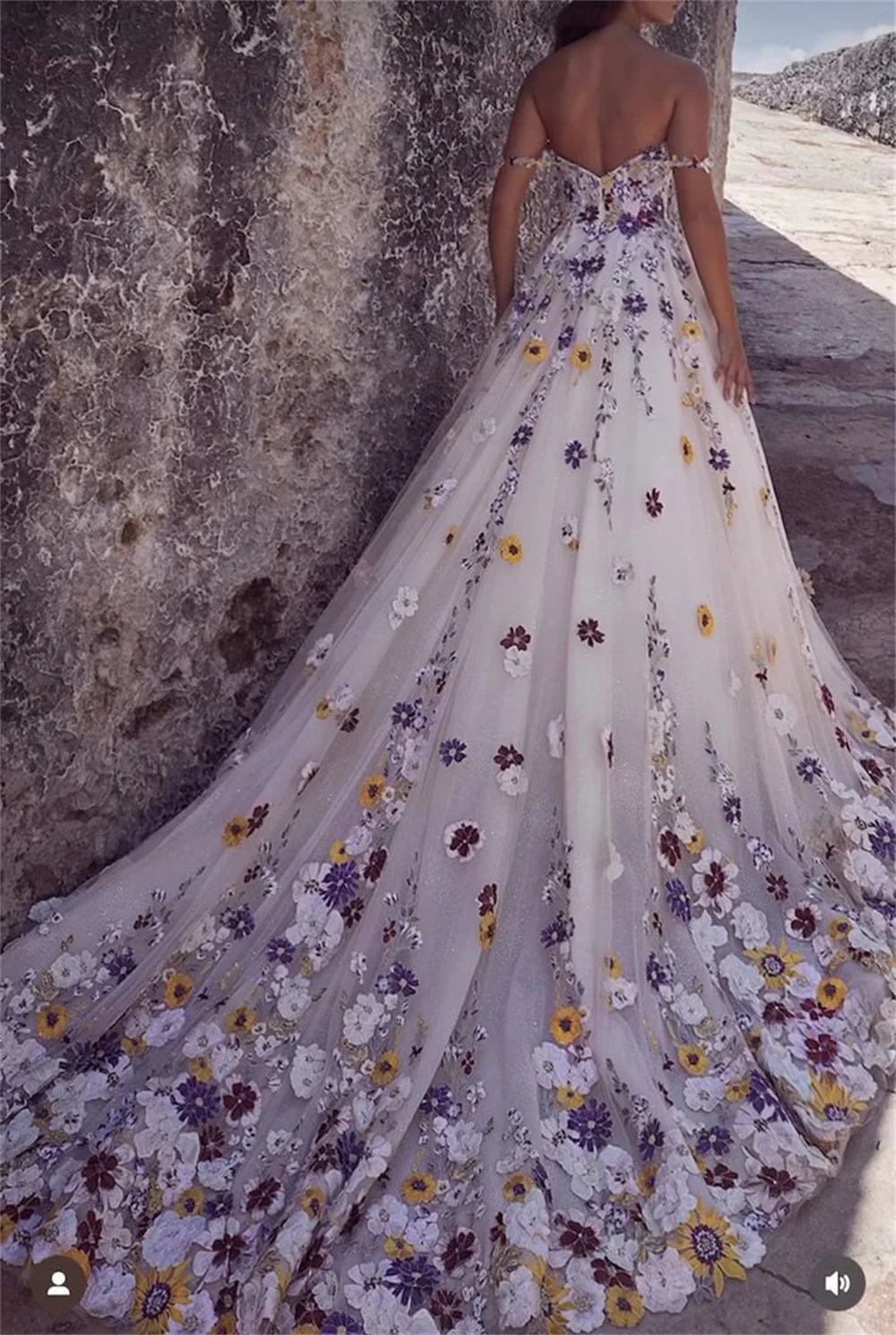 Amanda Flower Lace Embroidery Ball Gown Prom Dress Strapless Tulle فساتين السهرة Sexy Off Shoulder Evening Dress