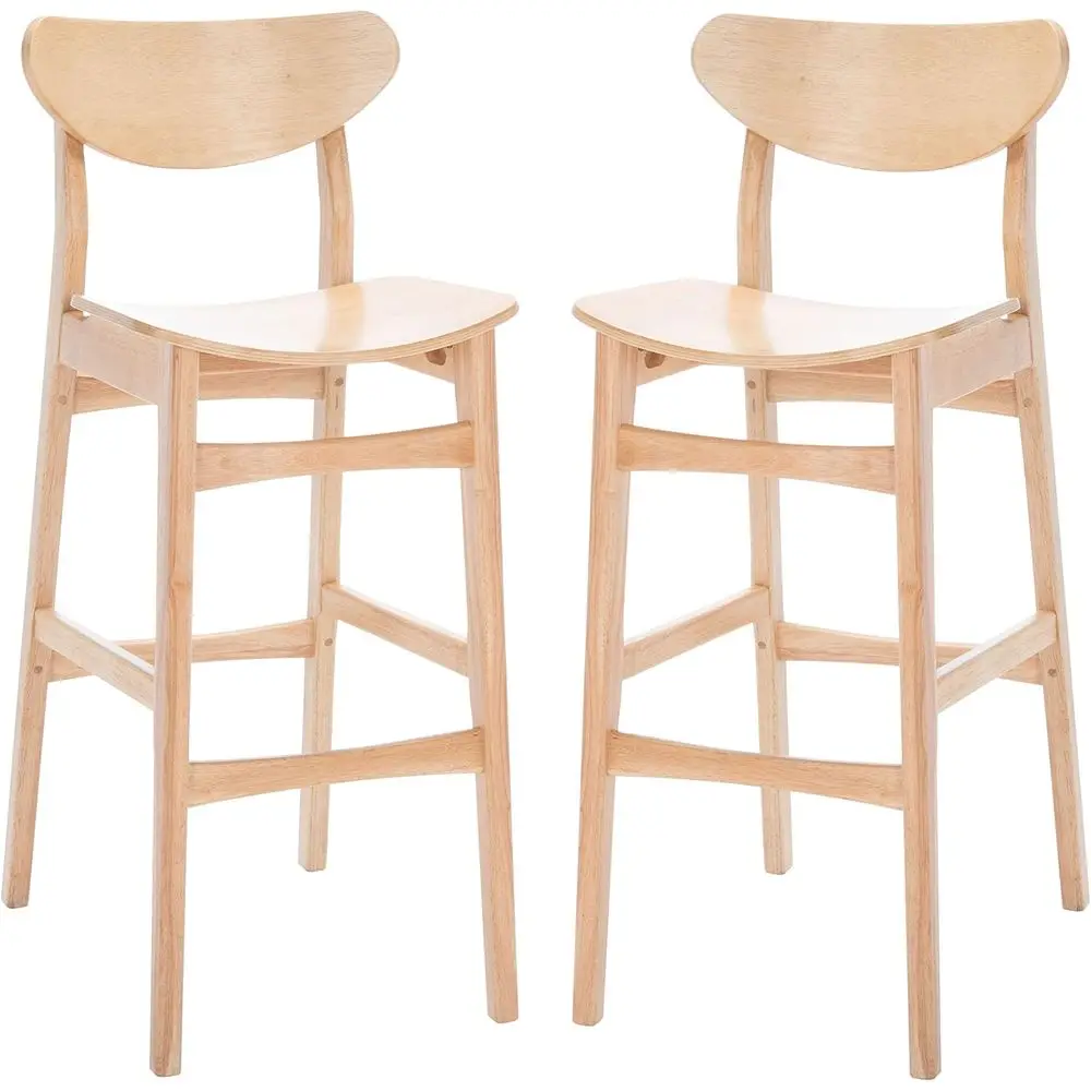 

Natural Century-Style 30-inch Bar Stool Set of 2