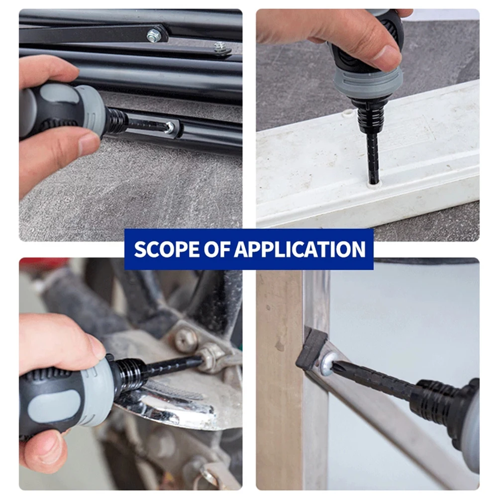 

Ratchet Screwdriver Set Short Shaped Radish Head Dual-Purpose Slotted Cross Magnetic Screw Driver Screwdriver Repair Hand Tool