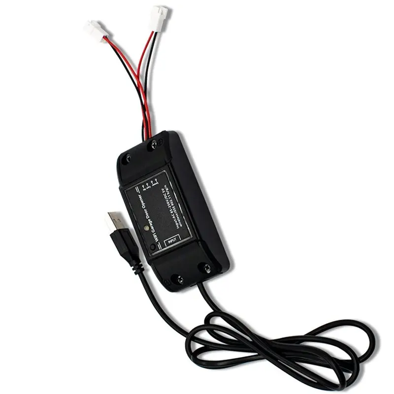 N82R RF-استقبال تويا واي فاي الذكية 433Mhz بوابة جراج فتحت الباب رمز المتداول الثابت مع مستشعر الباب العالمي AC85-250V USB5V