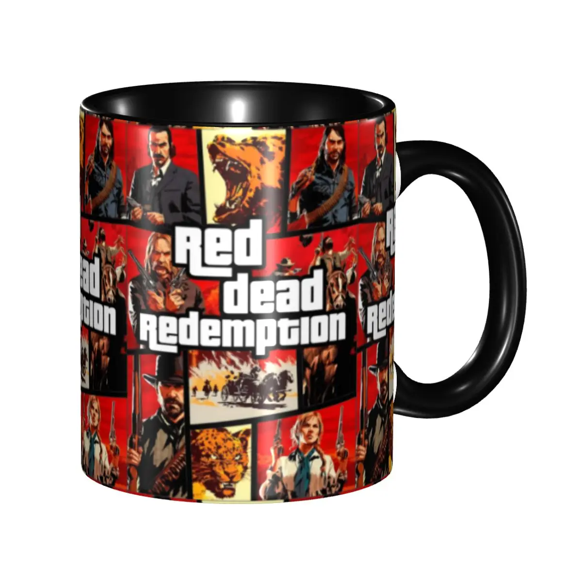 Red Dead Redemptions Game Lover Mug Novelty Tea Cup Gifts For Women Men