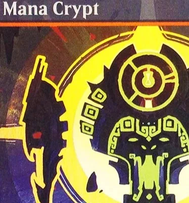 Foil SPG 'Mana Crypt' Borderless High custom M Proxy Cards Top Quality Board Game Collection Trading Cards