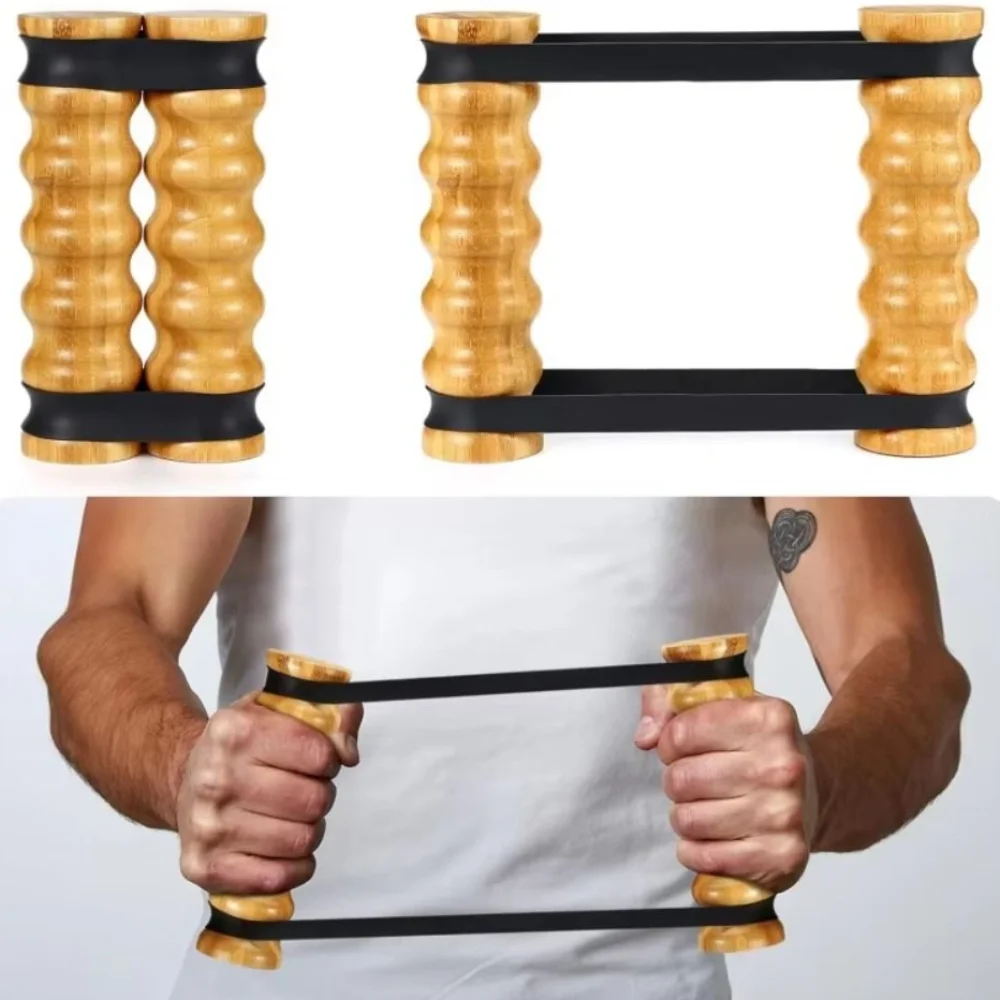 

Adjustable Upper Body Exerciser Elastic Resistance Band Multifuntional Arm Traning Resistance Stick Portable Rip Stick