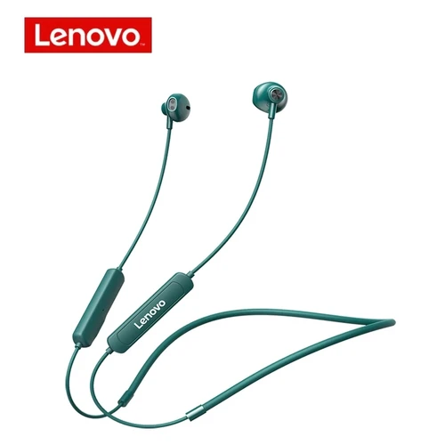 Imagen 2 del producto Lenovo SH1 5PCS 10PCS Auriculares Bluetooth Auriculares deportivos Banda para el cuello magnética Auriculares inalámbricos con micrófono