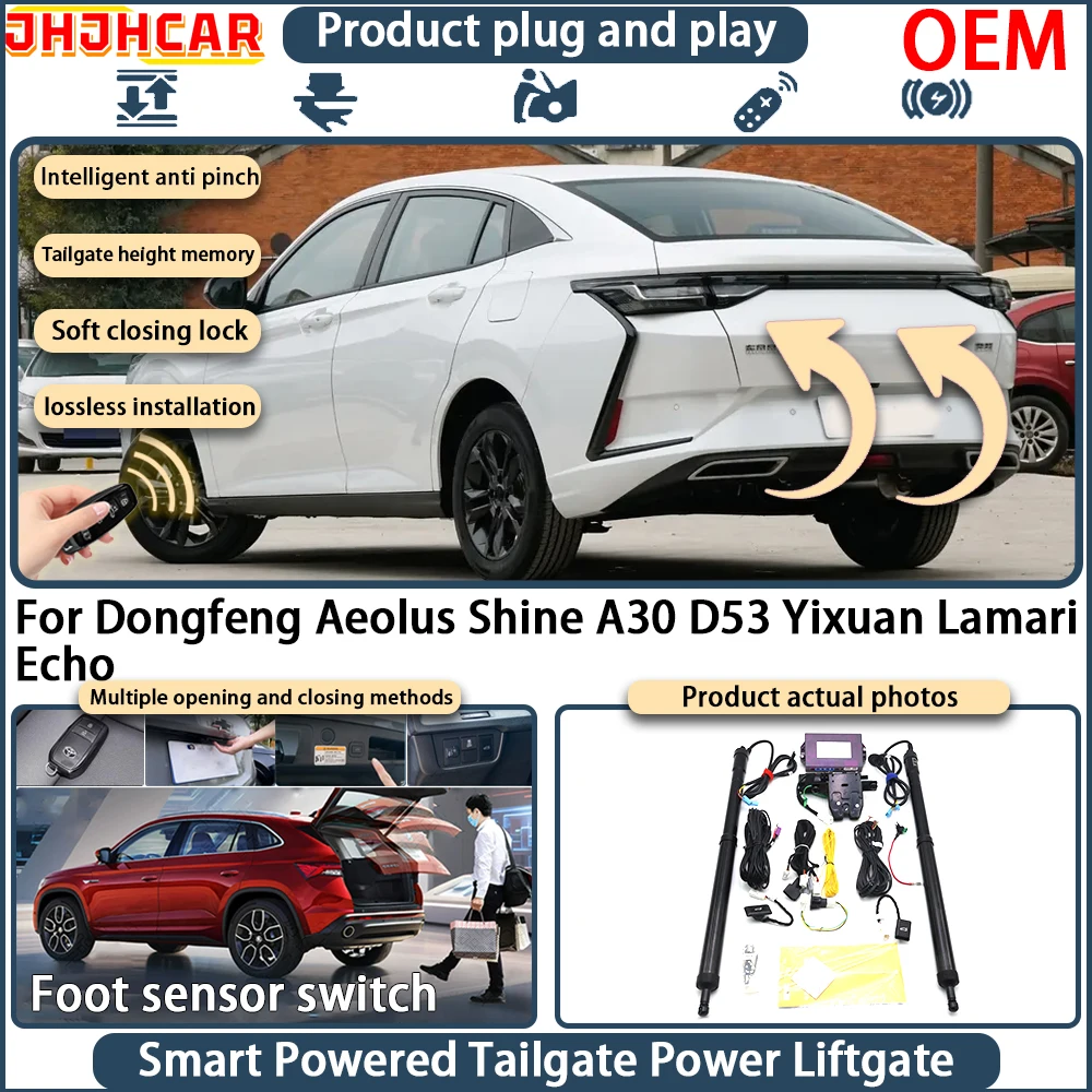 OEM Smart Electric Powered Tailgate For Dongfeng Aeolus Shine A30 D53 Yixuan Lamari Echo  Power Liftgate System Key Remote Trunk
