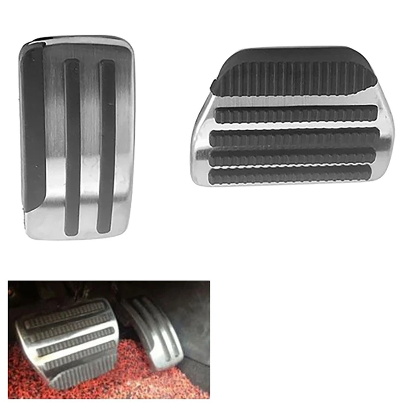 Foot Pedal for Nissan X-Trail T31 Qashqai J10 Teana J32 Accelerator Gas Fuel Brake Pedal Pads Mats Cover Car Styling