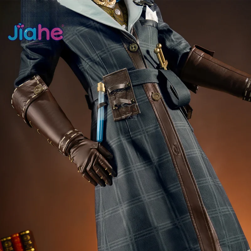 

Naib Subedar Mercenary Косплей Костюм Game Identity V Рубашка жилет пальто перчатки реквизит аксессуар Хэллоуин тайна джентльменский костюм