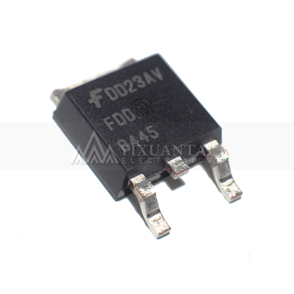 Marcação Original Fdd8445: Fdd 8445 Trans Mosfet N-ch 40v 50a Pinos Mais Tab Dpak t r To252 To252 10 Peças Lote Novo